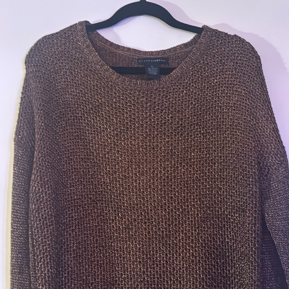 Grace Elements Sweaters - Dark goldfish/brown sweater by Grace Elements